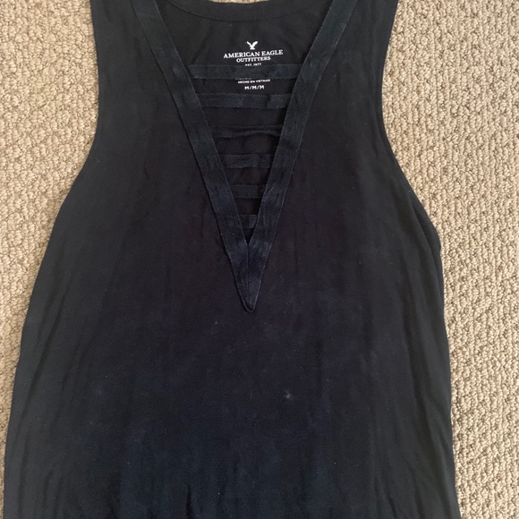 American Eagle Black Tank - Picture 3 of 4